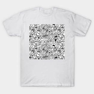 Abstract Ethnic Pattern T-Shirt